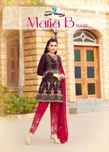 Maria B Vol 3 By Your Choice Eid Special Georgette Salwar Kameez Collection